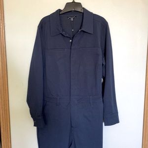 Universal Standard Cinched Stretch Twill Jumpsuit NWT XS 10/12